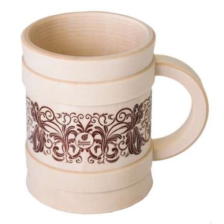 Кружка точёная Бочонок 0.5л 32240 в Орше