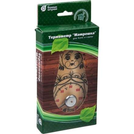 Термометр Матрёшка для бани и сауны 18046 в Орше