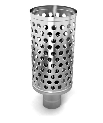 Каменка натрубная ДИЗЕЛЬ, ф115, 1/0,5мм, нерж/нерж в Орше