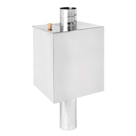 Бак Везувий нерж. 80 л на трубе d120 (прямоуг.) в Орше