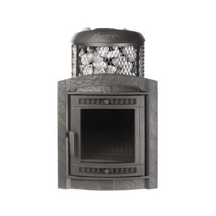 Печь банная ProMetall Атмосфера L комбинированная сетка-ламель Окаменевшее дерево в Орше