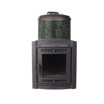 Печь банная ProMetall Атмосфера L+ в ламелях Верде Гватемала наборный рисунок в Орше