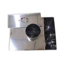 Бак самоварный Прямоугольный d115 мм, 80л; AISI430- 1,0мм в Орше