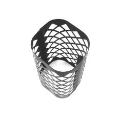 Сетка на трубу Везувий "РОМБ", BLACK в Орше