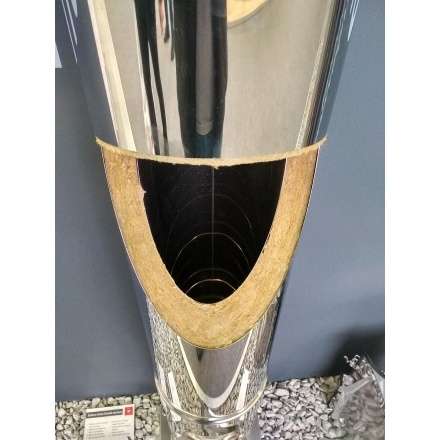 Сэндвич-труба 0,5 м Везувий 0,5 мм в Орше