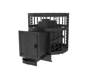 Чугунная банная печь Kennet Бастион 22 сетка витая в Орше