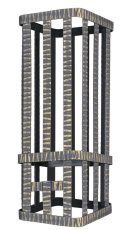 Сетка на трубу для Ураган под ШИБЕР (250х250х250) Гроза 24 купить в Орше