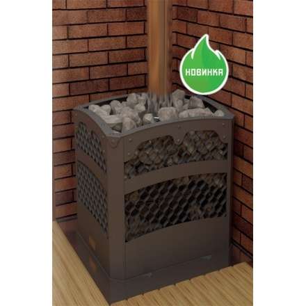 Печь для бани Теплодар БЫЛИНА-СЕТКА-12Ч Панорама (1.2) (без двери БЫЛИНА 16 обрамления) в Орше