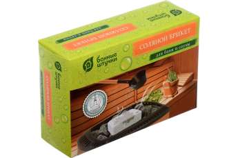 Соляной брикет 15*10*5 см, 1300 г для бани и сауны  Амазонка бай фото Соляной брикет 15*10*5 см, 1300 г для бани и сауны купить в Орше