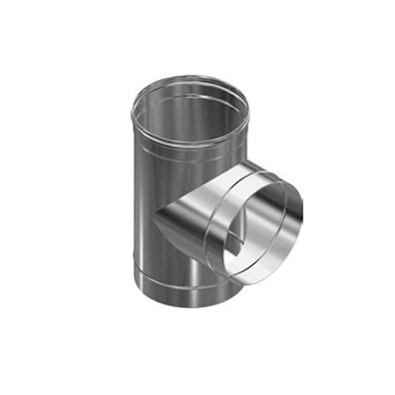 Тройник нерж. (AISI 430/0,5мм) 90* купить в Орше