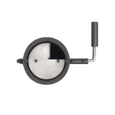 Шибер чугунный поворотный L-500 мм диамтер 115-120 мм в Орше