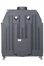 Каминная топка Экокамин Альфа 1000 B подовая черный шамот в Орше