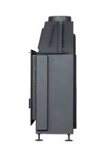 Каминная топка Экокамин Альфа 1000 B подовая черный шамот в Орше