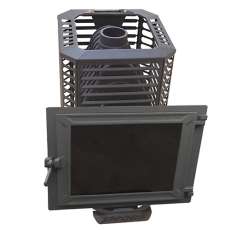 Печь Пегас 16 NEXT панорама сетка премиум в Орше