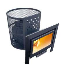 Печь Пегас Легион 22 чугун панорамная дверь Амазонка бай фото в Орше