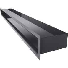 Решетка люфт 90х1000 (графит) Амазонка бай фото в Орше