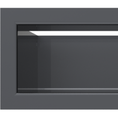 Решетка люфт 90х400 (графит) в Орше