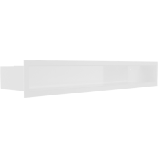 Решетка люфт 90х600 (белая) в Орше