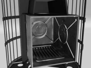 Печь для бани КРОНОС Колизей 24 ВСЧ Панорама в Орше