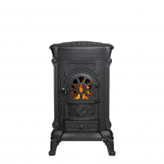 Чугунная ПЕЧЬ-КАМИН Везувий А-07 Антрацит в Орше