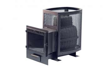 Печь банная Сибирь 22 Панорамная дверца, сетка купить в Орше