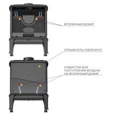 Печь-камин EVEREST F11 в Орше