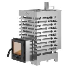 Печь для бани Везувий ASTON 16 INOX стекло АКВА в Орше