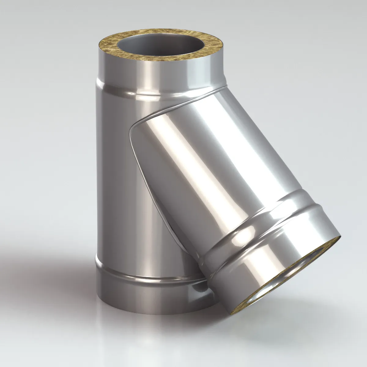 Сэндвич-тройник 45 304/430 1,0, изол. 50 мм в Орше