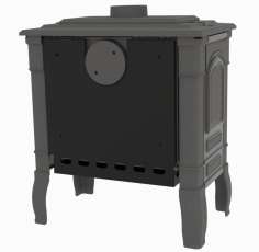 Печь-камин FireWay Gunter N чёрный в Орше