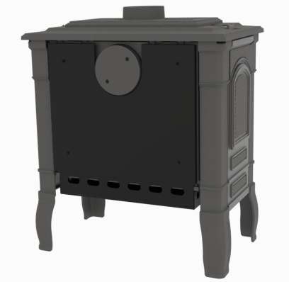 Печь-камин FireWay Gunter N чёрный в Орше