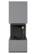 Камин Родос 900 ГРАФИТ, шамот черный в Орше