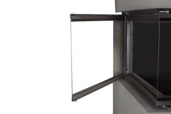 Камин Родос 900 ГРАФИТ, шамот черный в Орше