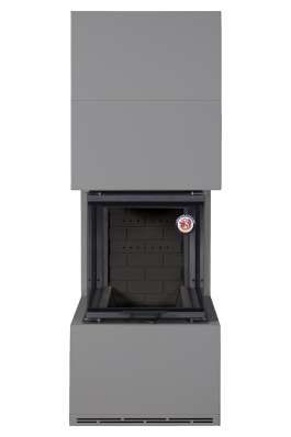 Камин Родос 900 ГРАФИТ, шамот черный в Орше