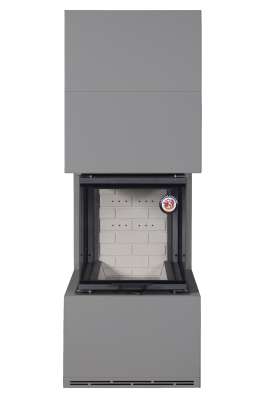 Камин Родос 900 ГРАФИТ, шамот белый в Орше