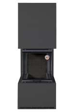 Камин Родос 900 ЧЕРНЫЙ, шамот черный в Орше