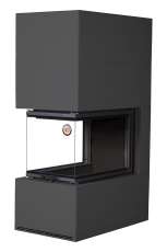 Камин Родос 900 ЧЕРНЫЙ, шамот черный в Орше