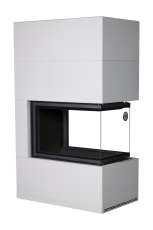 Камин Родос 900 СЛОНОВАЯ КОСТЬ, шамот черный в Орше