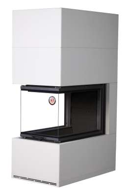 Камин Родос 900 СЛОНОВАЯ КОСТЬ, шамот черный в Орше