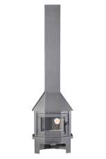 Камин Бавария Мюнхен пристенно-угловой МИНИ графит в Орше