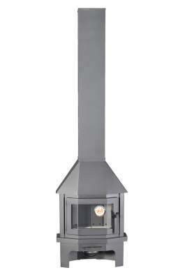 Камин Бавария Мюнхен пристенно-угловой МИНИ графит в Орше