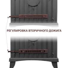 Печь-камин Везувий KZ-14Р Антрацит в Орше