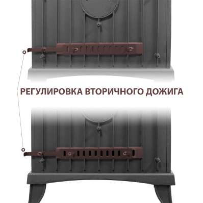 Печь-камин Везувий KZ-14Р Антрацит в Орше