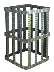 Сетка на трубу 250х250х500 Гефест ЗК 18/25/30 купить в Орше