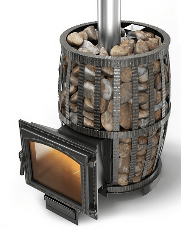 Печь для бани Везувий Легенда Русский Пар Ковка 18 (240) Амазонка бай фото в Орше