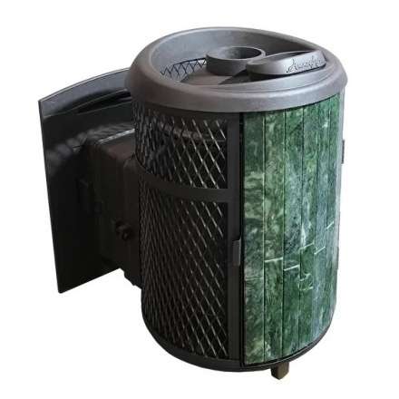 Банная печь ProMetall Атмосфера комбинированная сетка-ламель «Змеевик» Амазонка бай фото в Орше