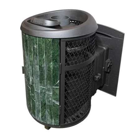 Банная печь ProMetall Атмосфера комбинированная сетка-ламель «Змеевик» в Орше