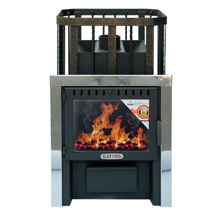 Печь банная Катунь со стеклом в Орше