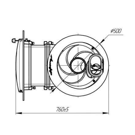 Банная печь ProMetall Атмосфера ламели Жадеит в Орше