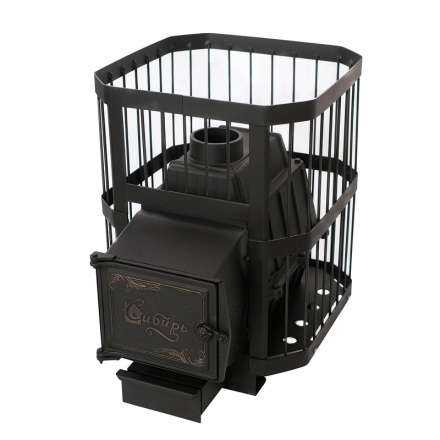 Печь банная чугунная СИБИРЬ 21 облегченная топка Амазонка бай фото в Орше