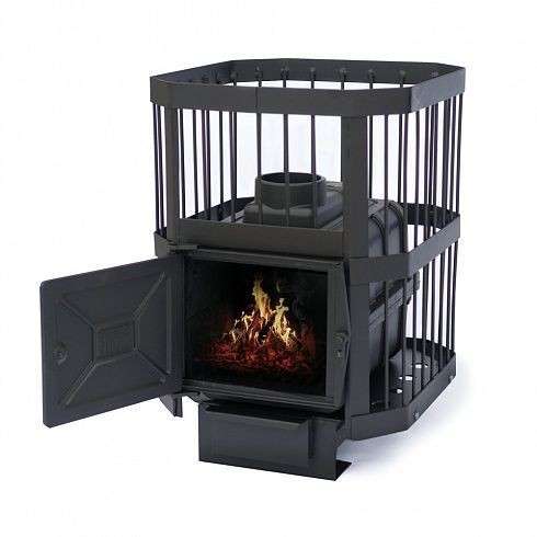 Печь банная Сибирь-15 (без выносного топочного канала) Амазонка бай фото в Орше